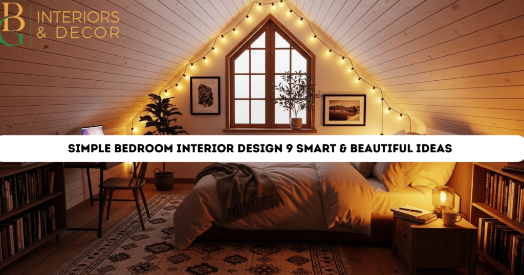 Simple Bedroom Interior