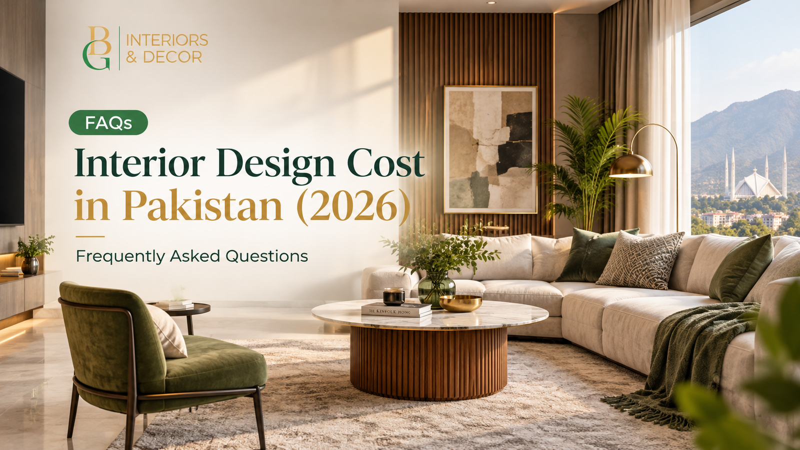 Interior Design Cost in Pakistan (2026) Frequently Asked Questions