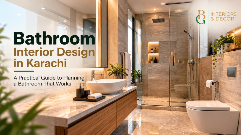 Bathroom Interior Design in Karachi