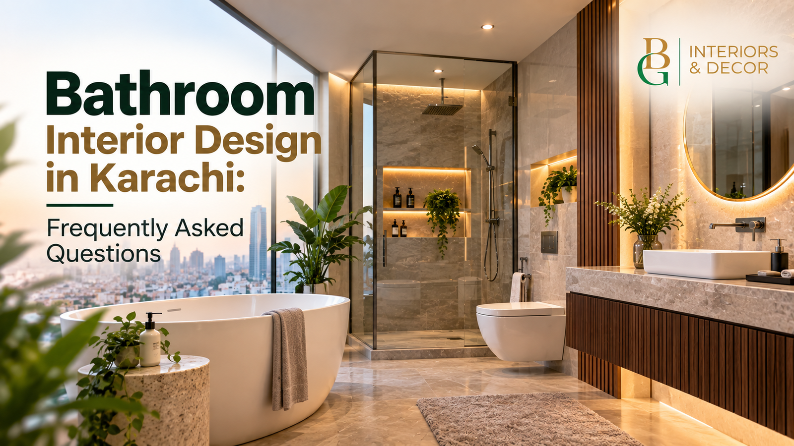 Bathroom Interior Design in Karachi