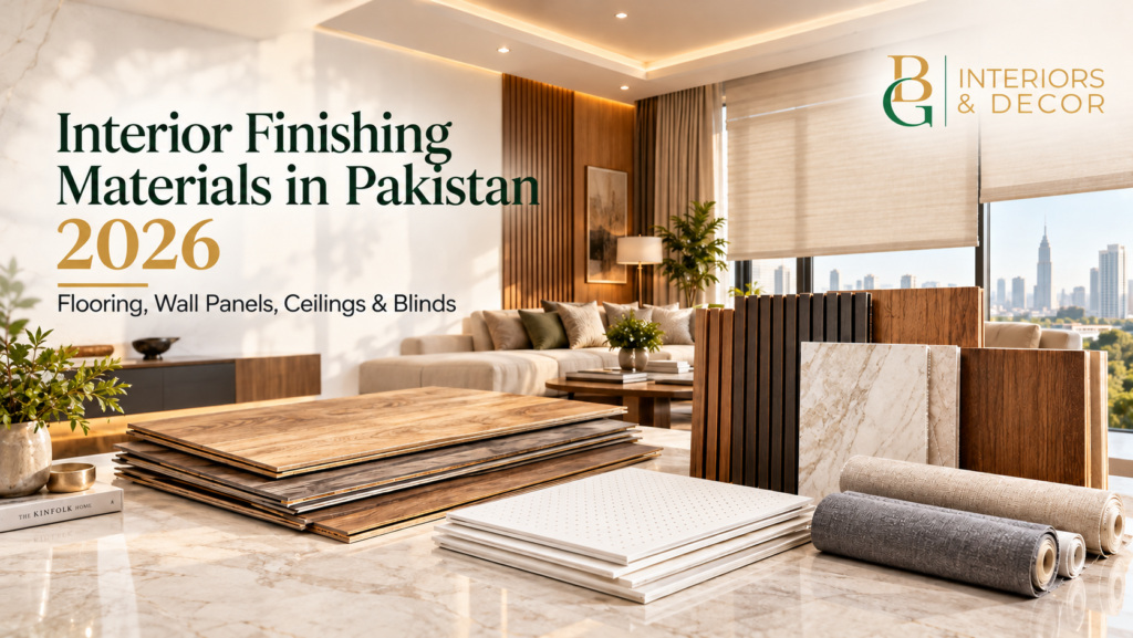 Interior Finishing Materials in Pakistan 2026 Flooring