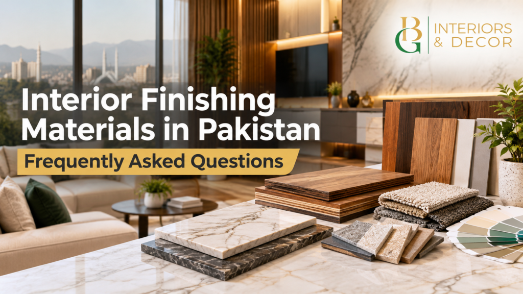interior finishing materials FAQs