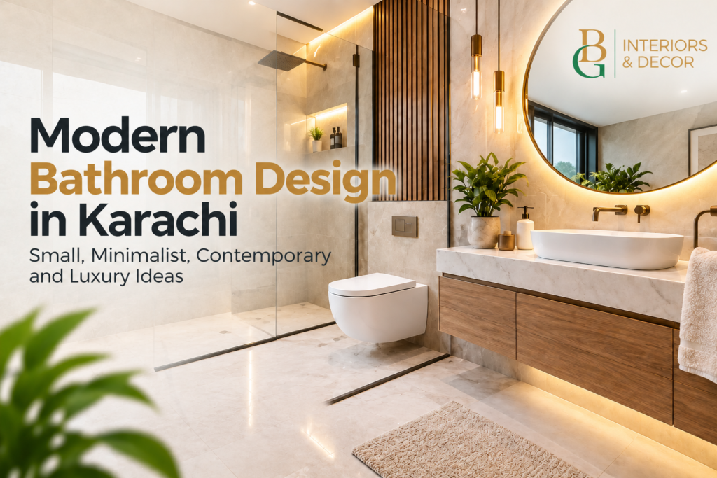Modern Bathroom Design in Karachi